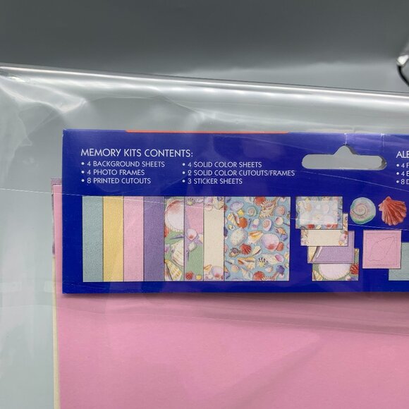 NEW Memory Kits SUMMER BEACH Theme 8 page Scrapbook Kit - Picture 6 of 6